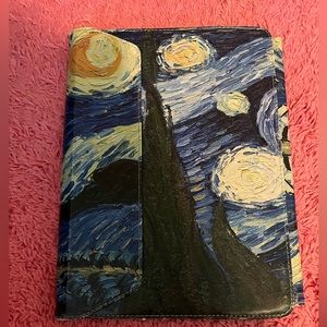 Starry night 14 inch tablet/computer case.